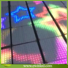 Heiße verkaufende ausgeglichene Glas-LED wechselwirkende Tanz-Boden-Fliesen-Lichter